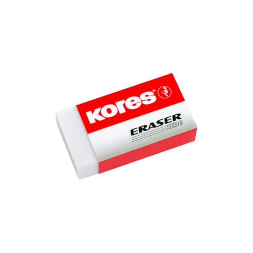 Kores KE-30 bloques de borrar blancos de cuarenta milímetros 2