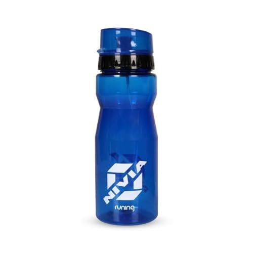 Nivia Running Sipper, Spray Sipper, for Running, Gym, Outdoor Training, Leakproof, BPA Free, 700ML (Blue)