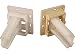 RV Designer H306, Drawer Slide Socket Set, Small C - Shape, 2 Per Pack, Cabinet hardware