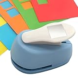 Bexdug Paper Pons Formas,DIY Portátil No Deslizante Scrapbook Suministros - Punzón De Papel Para Fotos Tarjetas Diarios - Hacer Tarjetas Diario Scrapbooking Estampado Fotos Casa Escuela Oficina