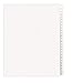 Avery Collated Legal Dividers Allstate, Letter Size, Tabs 1-25, White, 1 Set (1701)