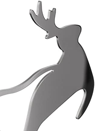 Alessi BM07 Christmas Ornament, Grey, 15 x 6.7 x 9 cm