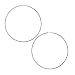 Produktbild 1 Paar Creolen Creole Ohr Ohrringe 925 Sterling Silber Echt Schmuck Silberschmuck 50 mm Ohrstecker Ohrschmuck