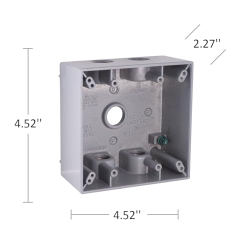 Boîtier étanche Hubbell-bell 5337–0 pour stopper les courts-circuits extérieurs - 5