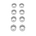 RC Car Toys Components For SCY 16101 16102 16103 16104 16106 16201 10pcs Metal Upgrade Bearing RC Car Upgrade Parts Accessories