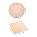 CTIRCHIU 50PCS Gold Dot Pattern Disposable Paper Plates and Napkins Set for Birthday Wedding Baby Shower and Father's Day Parties