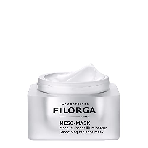 Filorga Meso-Mask Smoothing Face Mask, Anti Aging Formula With Collagen and Elastin Combo for Hydrating Wrinkle Reduction, Skin Moisturizing, and Complexion Brightening Skincare 1.69 fl. oz.