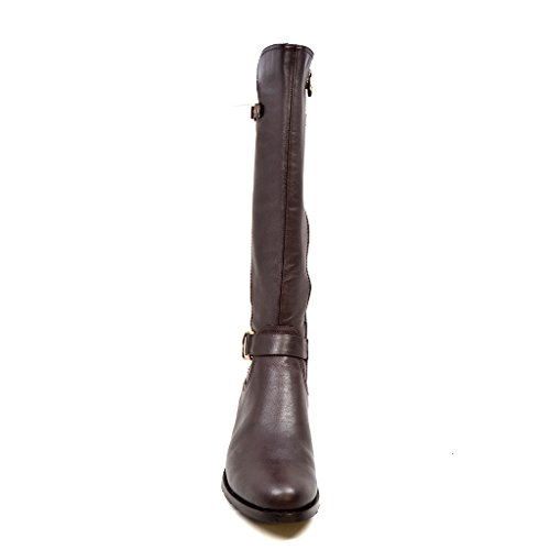 Solemani Avigial Women's Casual Brown X-Slim 12" Calf Leather Boot 7.5 #TOP3