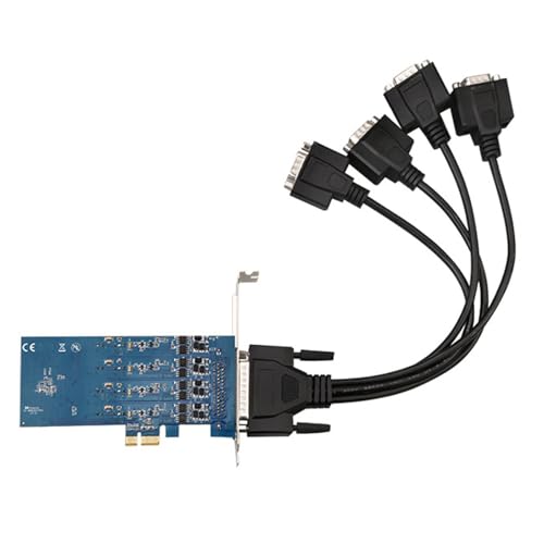 Carte PCIE 2.0 RS422 RS485 carte de communication série pour automate de commande