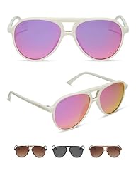 Matte White + Pink Rush Mirror