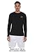 Campus Lab Shaw University Adult Men's Sport Long Sleeve Left Chest Logo, Black, XX-Large
