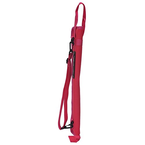 EaseIcon Weather Resistant Fabric Drumstick Case Cover Drum Stick Bag with Shoulder Strap - Pink - Thumbnail 2