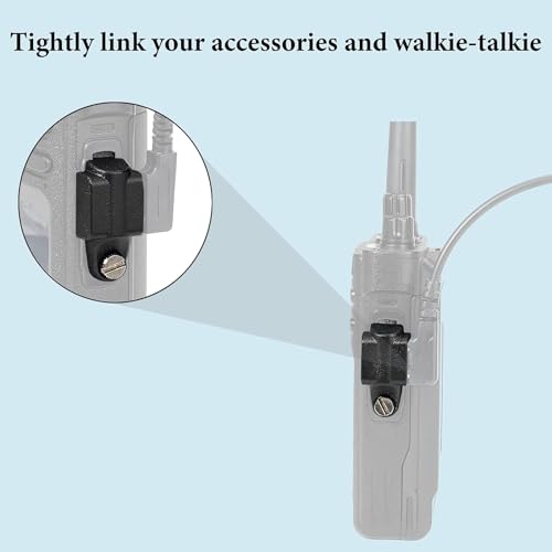 image for Retevis Audio Adapter to 2 Pin Connector Walkie Talkies Earpiece Compa