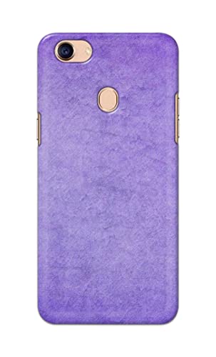 Image of Plain Purple Hard Back Case Cover for Oppo F5 / Oppo F5 Youth /Oppo F5 Plus Back Cover -(J5) VNS2226