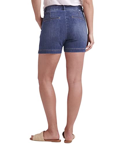 Jag Jeans Women's Maddie Pull-On 5-Inch Short, Coral Blue, 12 #TOP2
