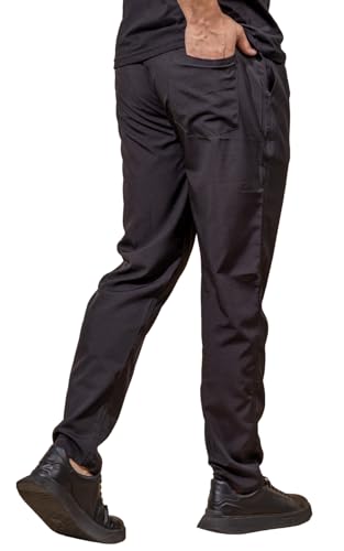 Calça Masculina Esportiva Tactel Basica Com Elastano (BR, Alfa, G, Regular, Regular, PERTO)