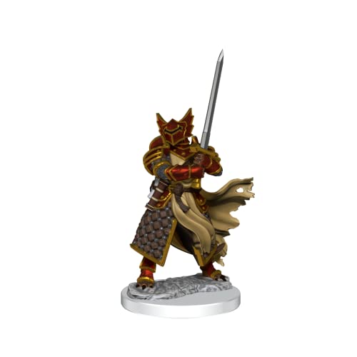 Figura Dragonborn Paladín sin pintar WizKids miniatura 5