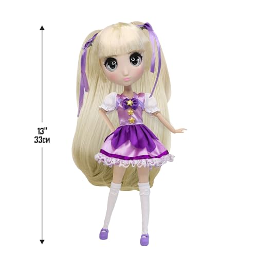 BANDAI - Shibajuku - Poupée Miki 30 cm - Licence Officielle Shibajuku Anime - Grande Poupée Kawai Style Japon - Poupée Collector Edition Kiki avec Accessoires - Jouet Enfant 3 Ans et + - HUS3035