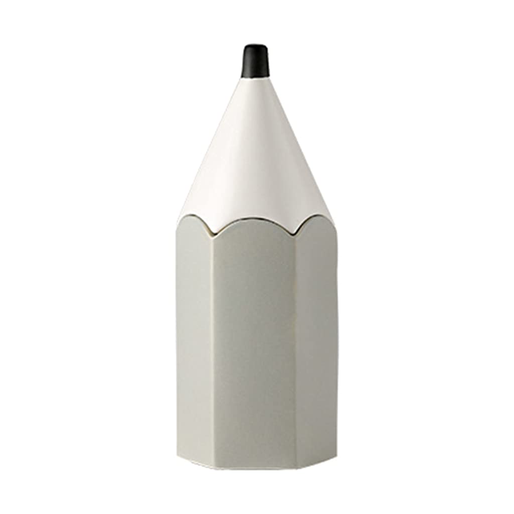 Lindo portalápices en forma de lápiz, verde y gris, macetas suculentas de cerámica para el hogar, oficina, decoración, escritorio, organización de recipientes con tapa, juego de pequeños para