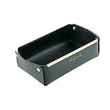 XUNN Contenedores De Almacenamiento Debajo De La Cama De Plástico con Tapa Caja de Almacenamiento de Cuero de Escritorio Cesta Plegable con asa Bolsa De Almacenamiento De Suéter (Green, One Size)