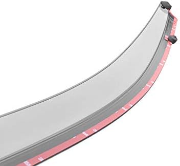WellVisors Window Visors Wind Deflectors Compatible with Nissan 2011-2017 Quest with Chrome Trim Rain Guards 3-847NS019