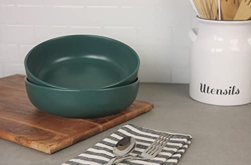 10 Strawberry Street Wazee Matte Stoneware Serving Bowls #TOP12