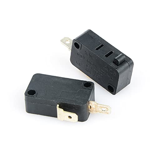Micro interruptor de 2 pines para arreglar la lavadora y el microondas en casa 3