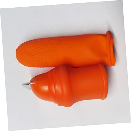 MARMERDO 1 St Voor Het Snijden Van Groenten Schaap Beeld Gereedschap Vingersnijder Voor Het Oogsten Van Planten Siliconen Duimmes Multi Tool Vinger Mes Duimbeschermer Fruit Accessoires - Image 6