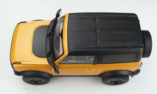 2021 Ford Bronco Wildtrak en escala 1:18 por GT Spirit miniatura 6