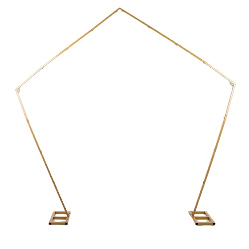 Support d'arrière-plan de mariage en métal Domary - Arche stable de 2,5 m