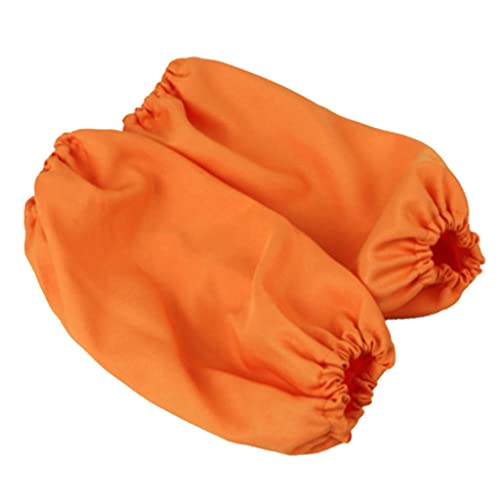 Manguito protector de mangas naranja cubremangas de cocina transpirable 6