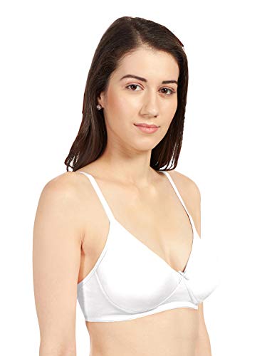 Image of SONARI Non Padded T Shirt Bra | Side Shaping for Enhanced Support, Hook & Eye Closure, Adjustable Straps for A Custom Fit, Premium Poly Cotton Material, Medium Coverage, Hand Wash Only -Forever