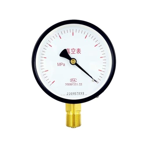 Manomètre à vide négatif YZ-100 -0,1-0,3 MPa avec raccord fileté M20x1,5