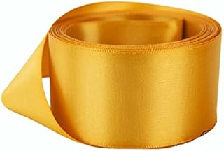 Blue Satin Ribbon - 50mm Wide - 3 Meters - Many Colours - BUY 3 & Get 1 Free (Blue)