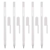 POPETPOP Lot de 5 Marqueurs Corporels Peau, Pointe Fine, Waterproof, Stylo de Cartographie des Sourcils, Outils Professionnels pour Tatouage et Maquillage, Adaptés à Différents Types