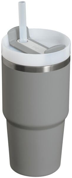 STANLEY Quencher H2.0 Tumbler with Handle and Straw 30 oz | Flowstate 3-Position Lid | Cup Holder Compatible for Travel | Insulated Stainless Steel Cup | BPA-Free | Rose Quartz 2.0: Stone 20 Ounces 20 oz