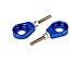 Produktbild Set: 2x Kettenspanner für Schwinge, Aluminium Blau eloxiert - Simson S51, S50, SR50, Schwalbe KR51, SR4