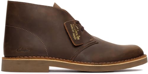 Clarks Men's Clarks Desert Boot - Beeswax Leather Boots