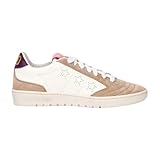 PANTOFOLA D’ORO 1886 Women's Low-Top Sneakers, White, Ecru, Pink, Purple, 8