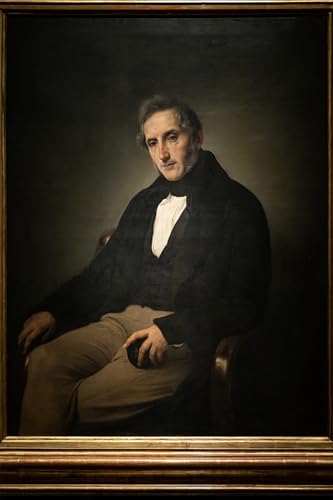 Pinturas famosas Alessandro Manzoni Francesco Hayez cuadro pared vintage poster decoracion hogar