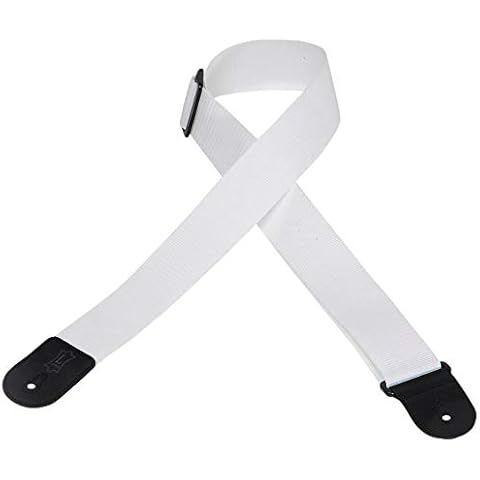 Levy's M8POLY-WHT Comfortable Guitar Strap Cover