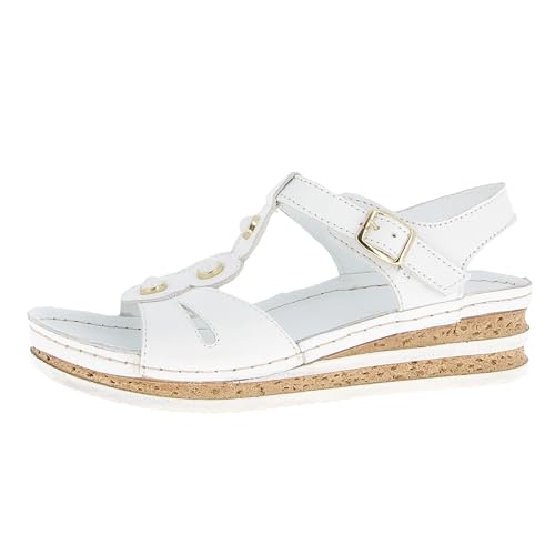 Sandalette Andrea Conti femme avec semelle flexible et cuir ultra souple