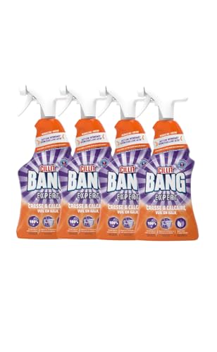 Cillit Bang Pistola Limpiador surpuissant Dirt y caliza, 750 ML (Lote de 4)