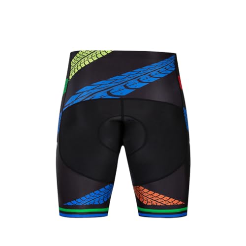 Calzas Ciclistas Hombre 3D Acolchadas Azul XL miniatura 4
