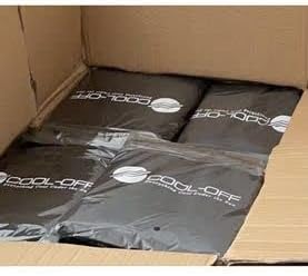 Waterproof Fan Cover, Safeguard for Island Breeze and Tropic Breeze Misting fan, Outdoor Household fan with Zippered Pouch, Large 70”x 26”x18”, Black