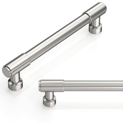 10 Pack Brushed Satin Nickel Cabinet Pulls (5)