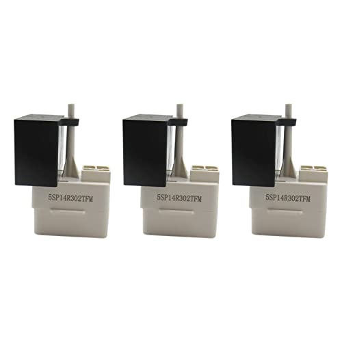 W10613606 Refrigerator Compressor Start Relay and Capacitor W10416065 (3PCS)