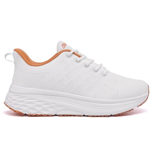 Image of AVW Womens Non Slip Work Shoes Water Resistant Walking Sneakers Food Service Chef Kitchen Shoes