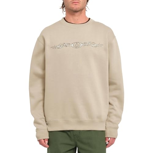 Volcom Men's Stone Stack Crew Fleece Sweatshirt