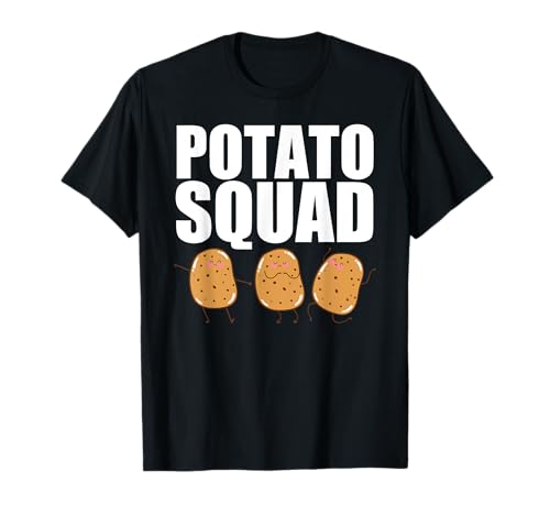 Mejor Patata Para Hombres Mujeres Vegetariano Kawaii Vegetal Squad Camiseta